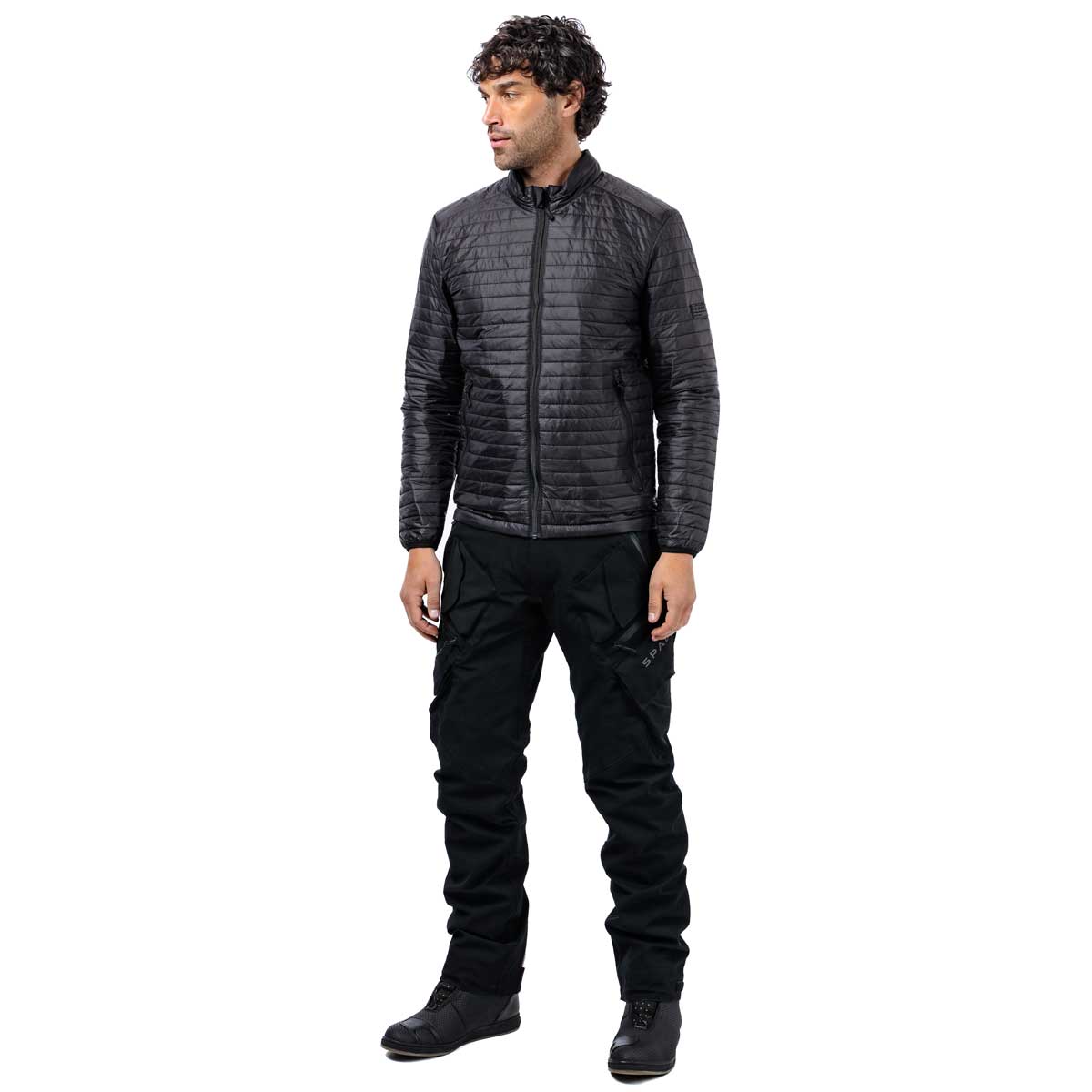 Spada Gambeson Thermal Base Layer Jacket Silver / Grey FREE UK Delivery, FREE 365 Day Returns | Moto Central