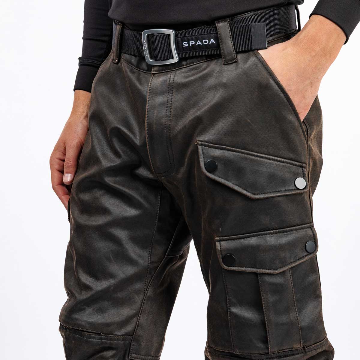 Spada Crossguard CE Waterproof Textile Trouser Walnut FREE UK Delivery, FREE 365 Day Returns | Moto Central