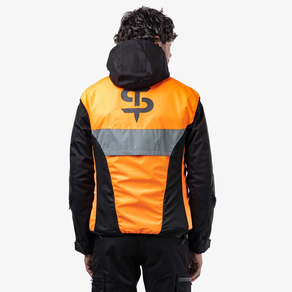 Spada Spark Hi-Vis Vest Orange FREE UK Delivery, FREE 365 Day Returns | Moto Central