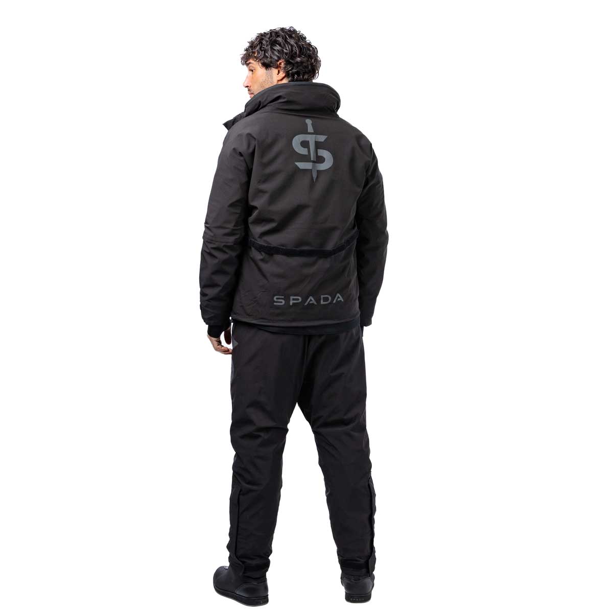 Spada Acqua Shield Waterproof Jacket Black FREE UK Delivery, FREE 365 Day Returns | Moto Central