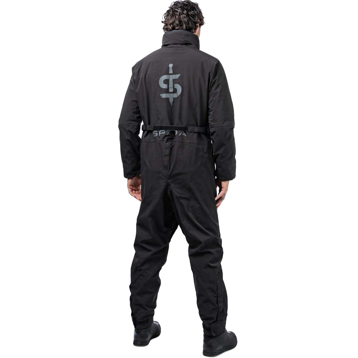 Spada Acqua Shield Waterproof Onesie Black FREE UK Delivery, FREE 365 Day Returns | Moto Central