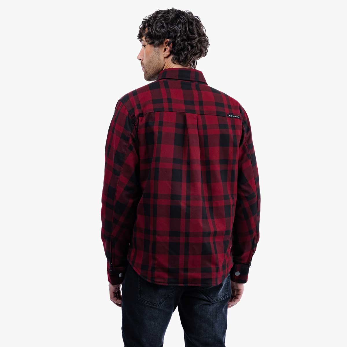 Spada Ember CE Shirt Black / Red FREE UK Delivery, FREE 365 Day Returns | Moto Central