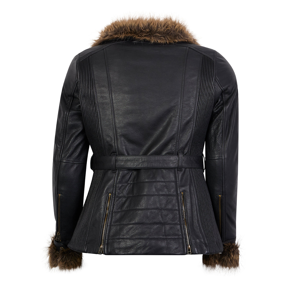 Spada Lancer CE Ladies Leather Coat Black FREE UK Delivery, FREE 365 Day Returns | Moto Central