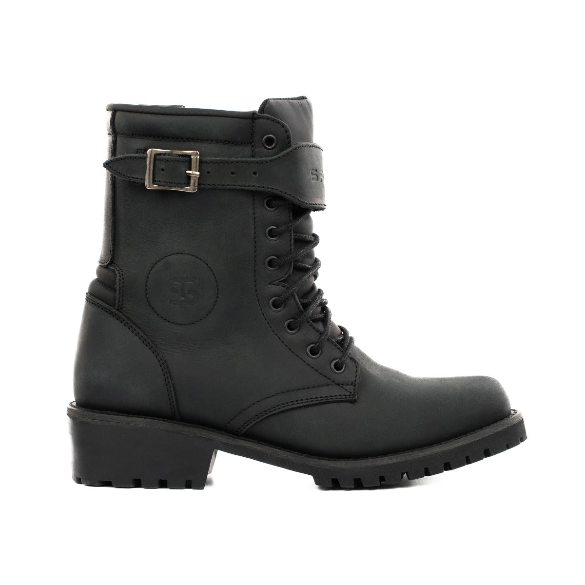 Spada Piston CE Ladies Boots Black FREE UK Delivery, FREE 365 Day Returns | Moto Central