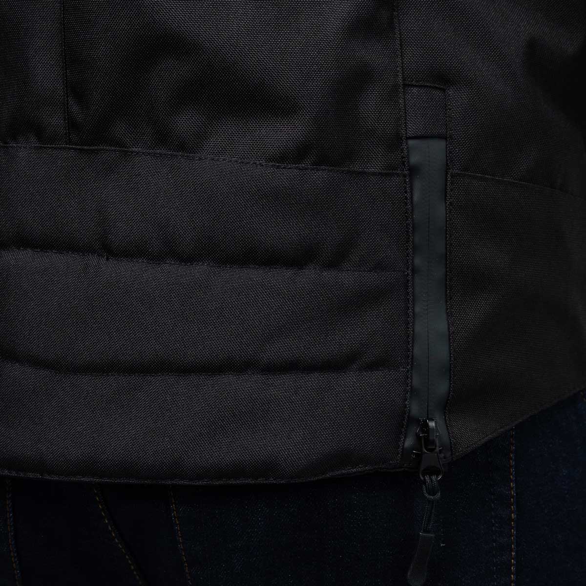 Spada Cafe Flux CE Textile Jacket Black FREE UK Delivery, FREE 365 Day Returns | Moto Central