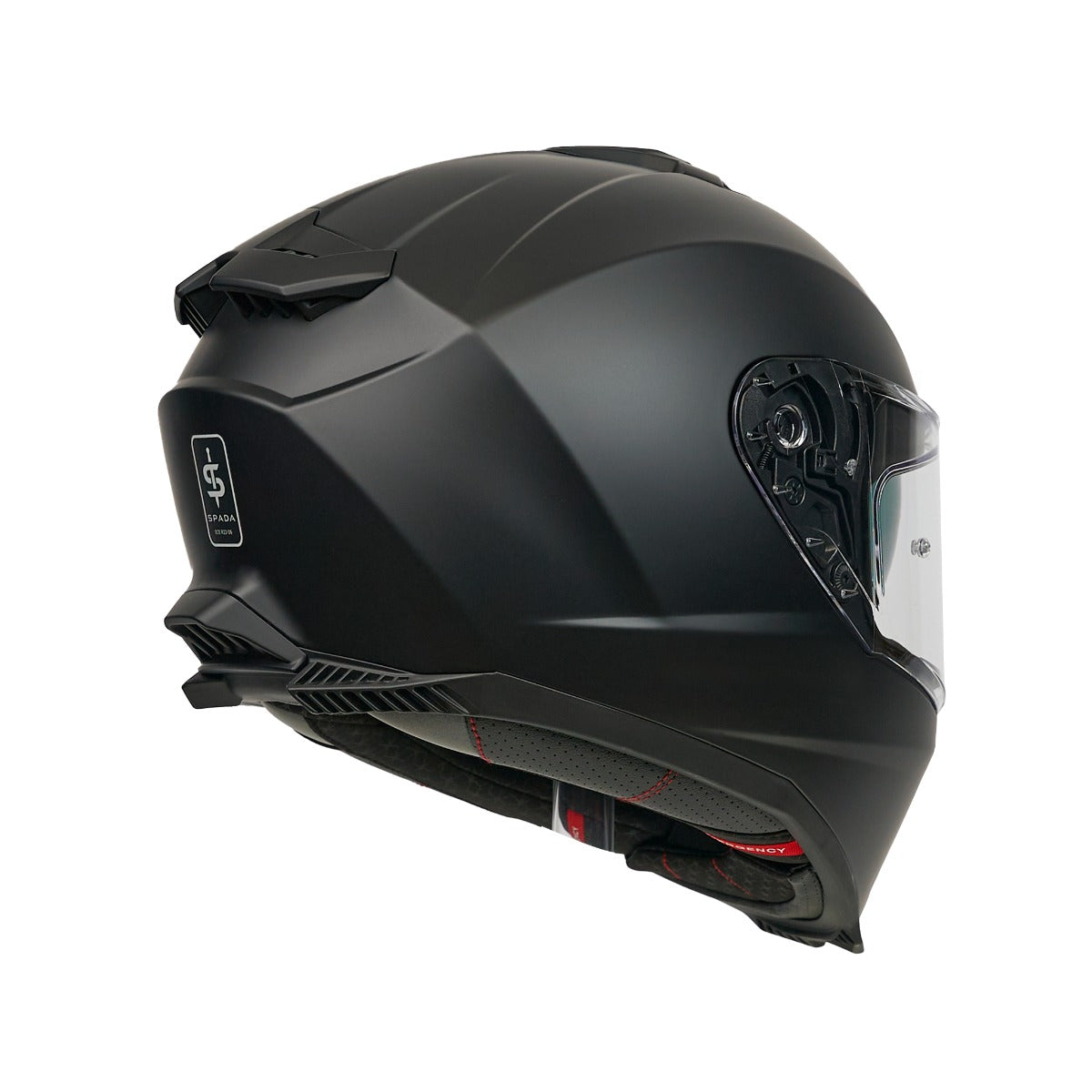 Spada SP18 Matt Black FREE UK Delivery, FREE 365 Day Returns | Moto Central
