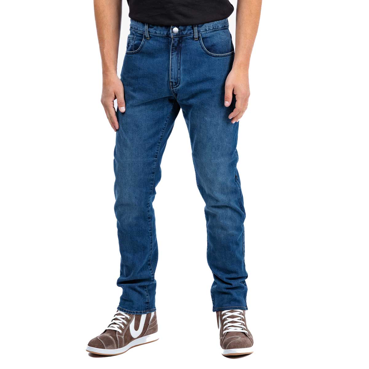 Spada Drifter CE Denim Jeans Washed Blue FREE UK Delivery, FREE 365 Day Returns | Moto Central