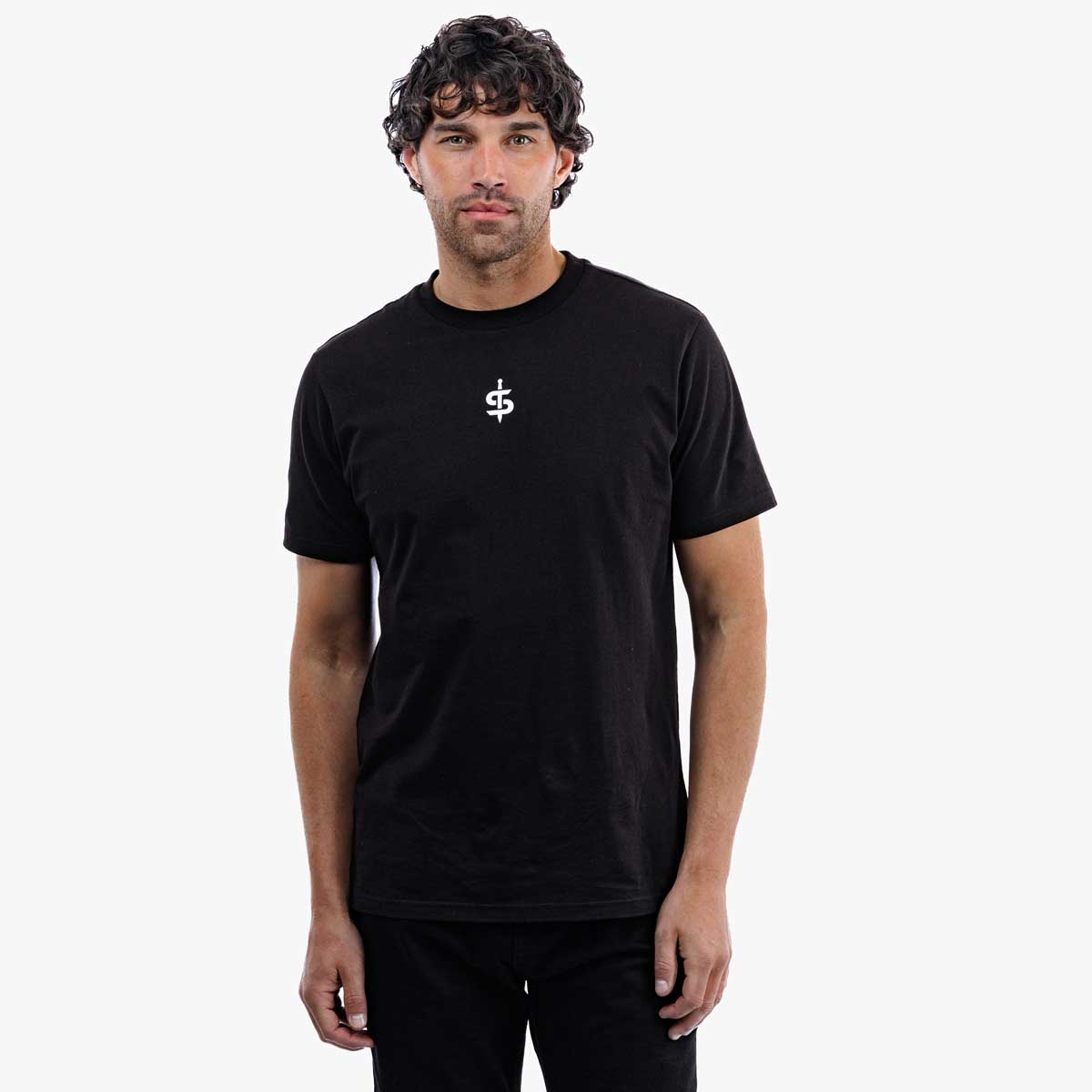 Spada Stock T-Shirt Black FREE UK Delivery, FREE 365 Day Returns | Moto Central