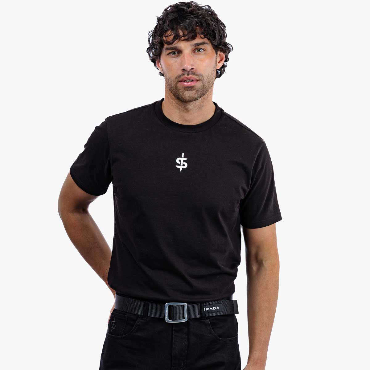 Spada Stock T-Shirt Black FREE UK Delivery, FREE 365 Day Returns | Moto Central