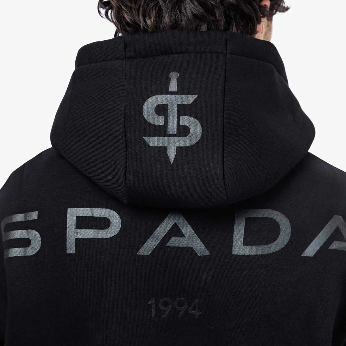 Spada Stock Hoodie Black FREE UK Delivery, FREE 365 Day Returns | Moto Central