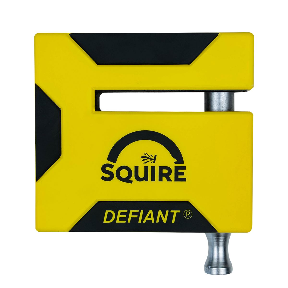Squire Defiant Disc Lock Keyed Alike Black