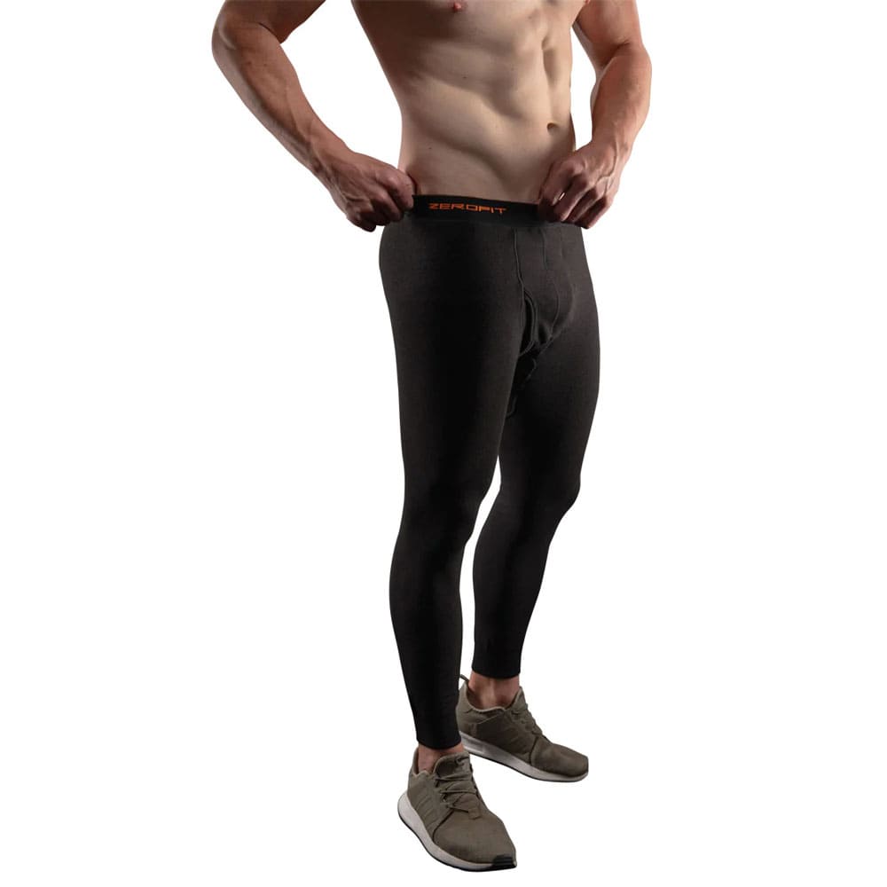 ZeroFit Ultimate Heatrub Base Layer Leggings Black