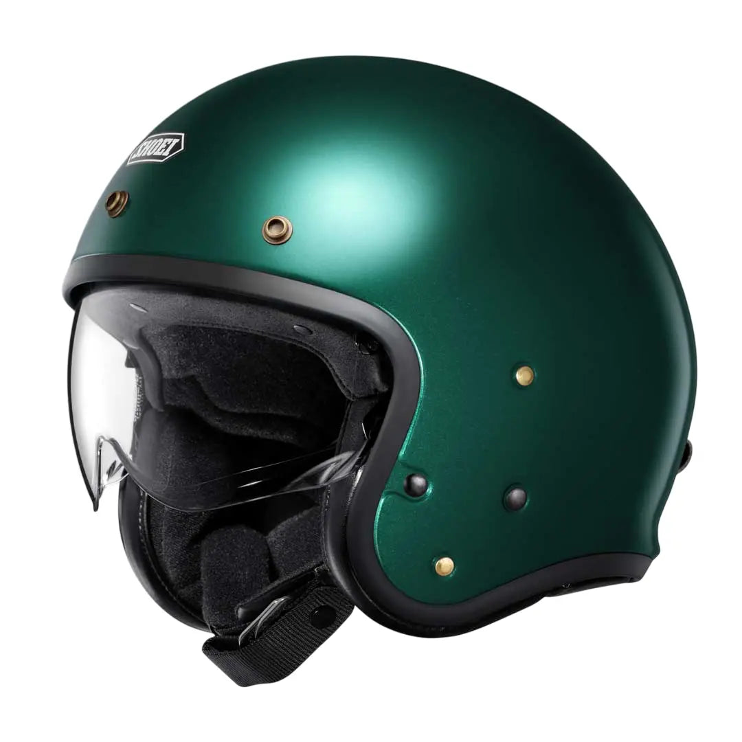Shoei J.O2 British Green FREE UK Delivery, FREE 365 Day Returns | Moto Central