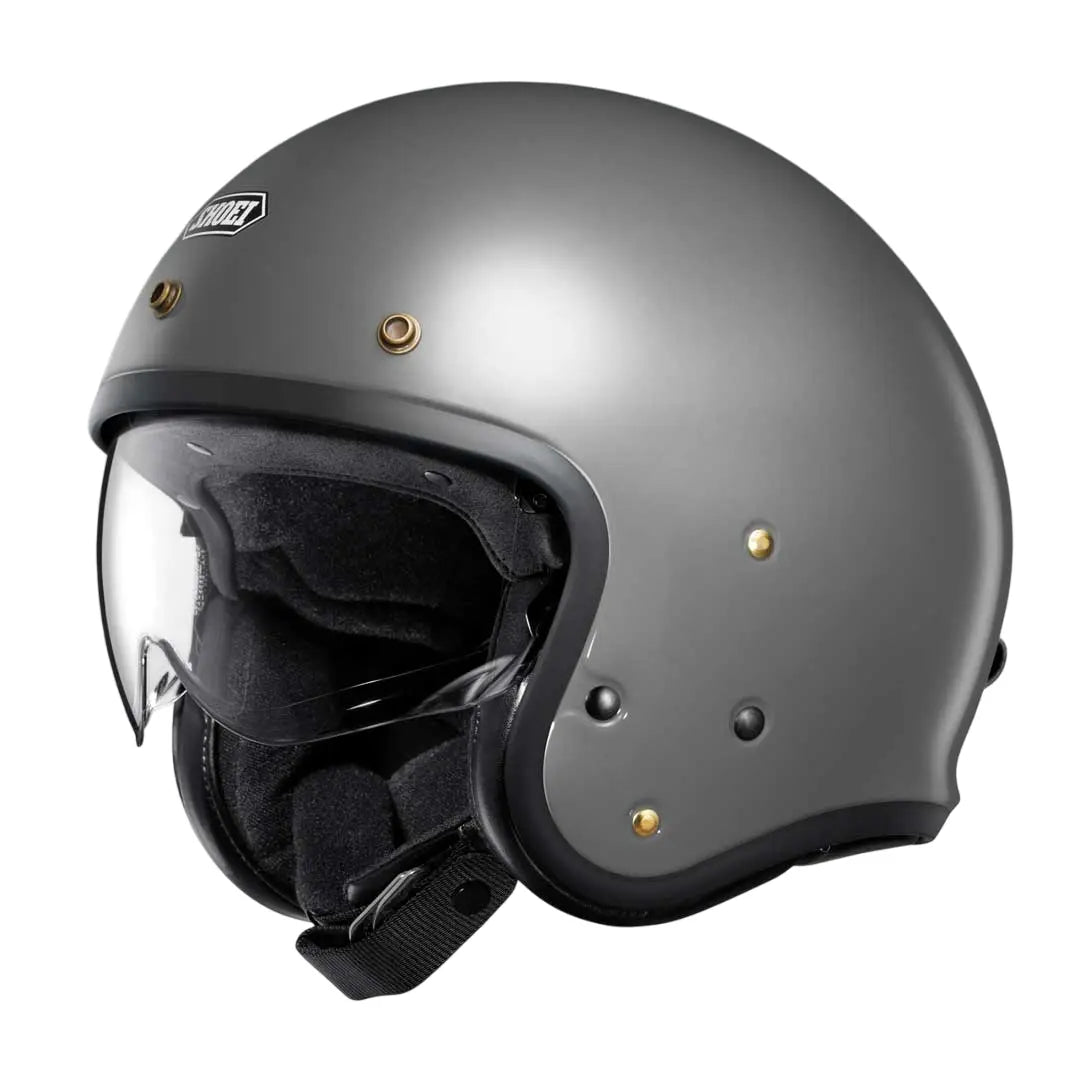 Shoei J.O2 Basalt Grey FREE UK Delivery, FREE 365 Day Returns | Moto Central