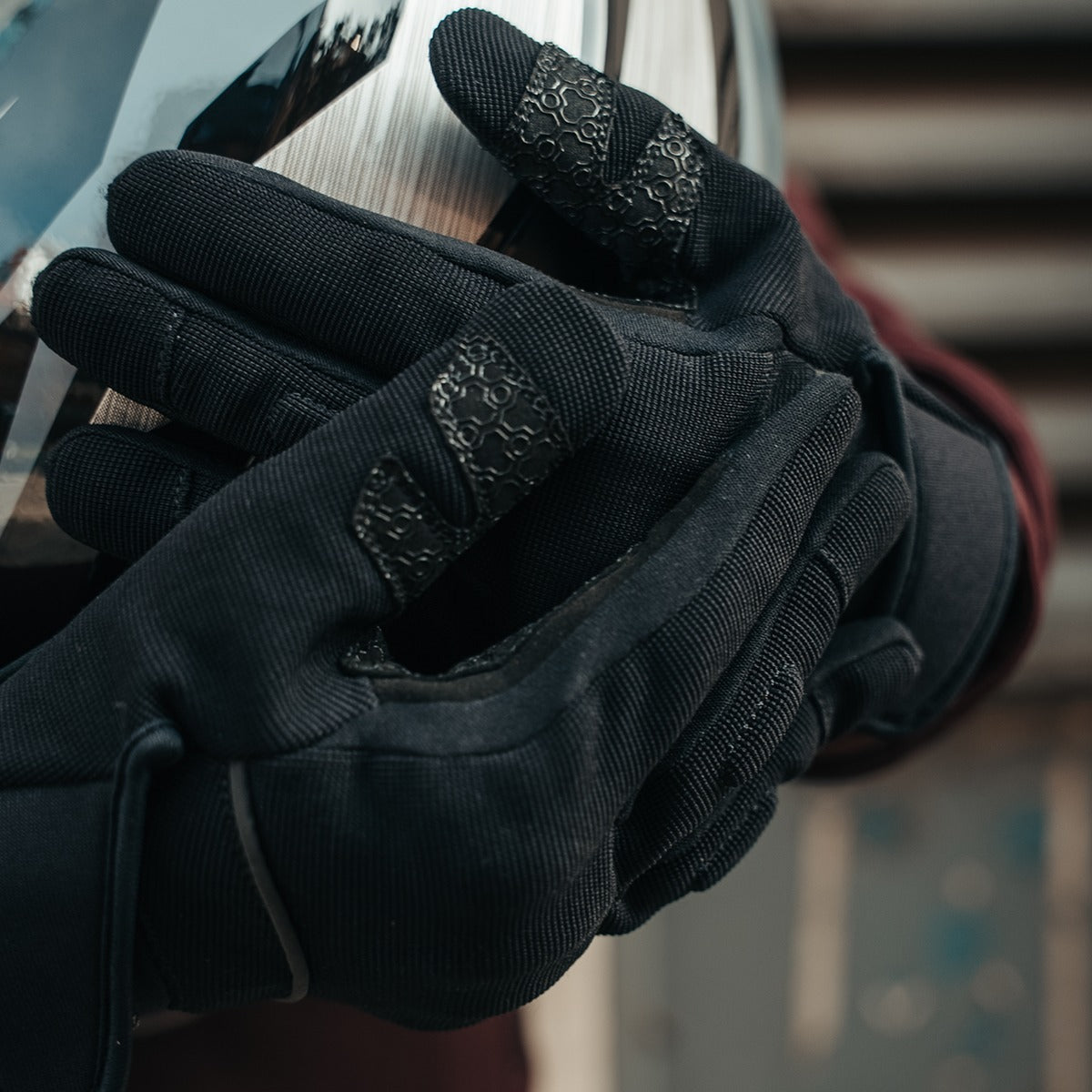 Spada Blade CE Textile Gloves Black FREE UK Delivery, FREE 365 Day Returns | Moto Central