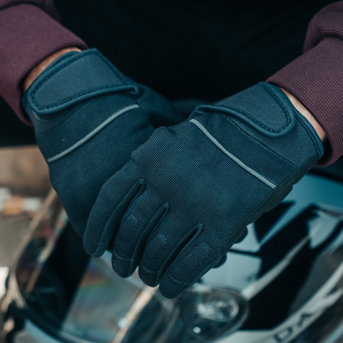 Spada Blade CE Textile Gloves Black FREE UK Delivery, FREE 365 Day Returns | Moto Central