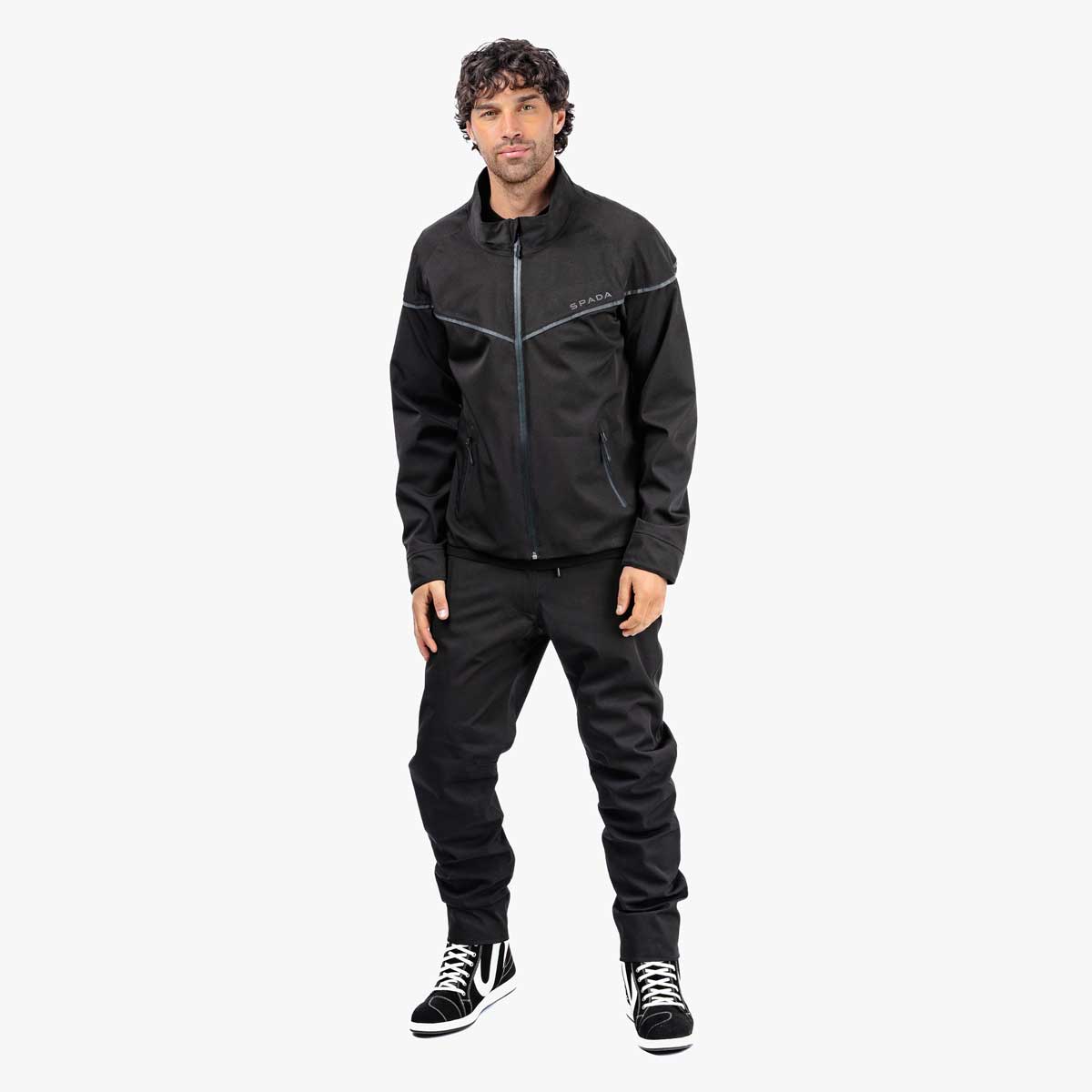 Spada Dash CE Textile Jacket Black FREE UK Delivery, FREE 365 Day Returns | Moto Central