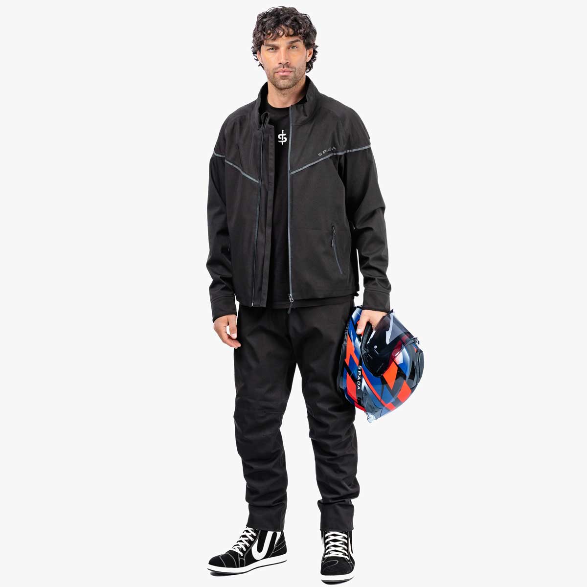 Spada Dash CE Textile Jacket Black FREE UK Delivery, FREE 365 Day Returns | Moto Central