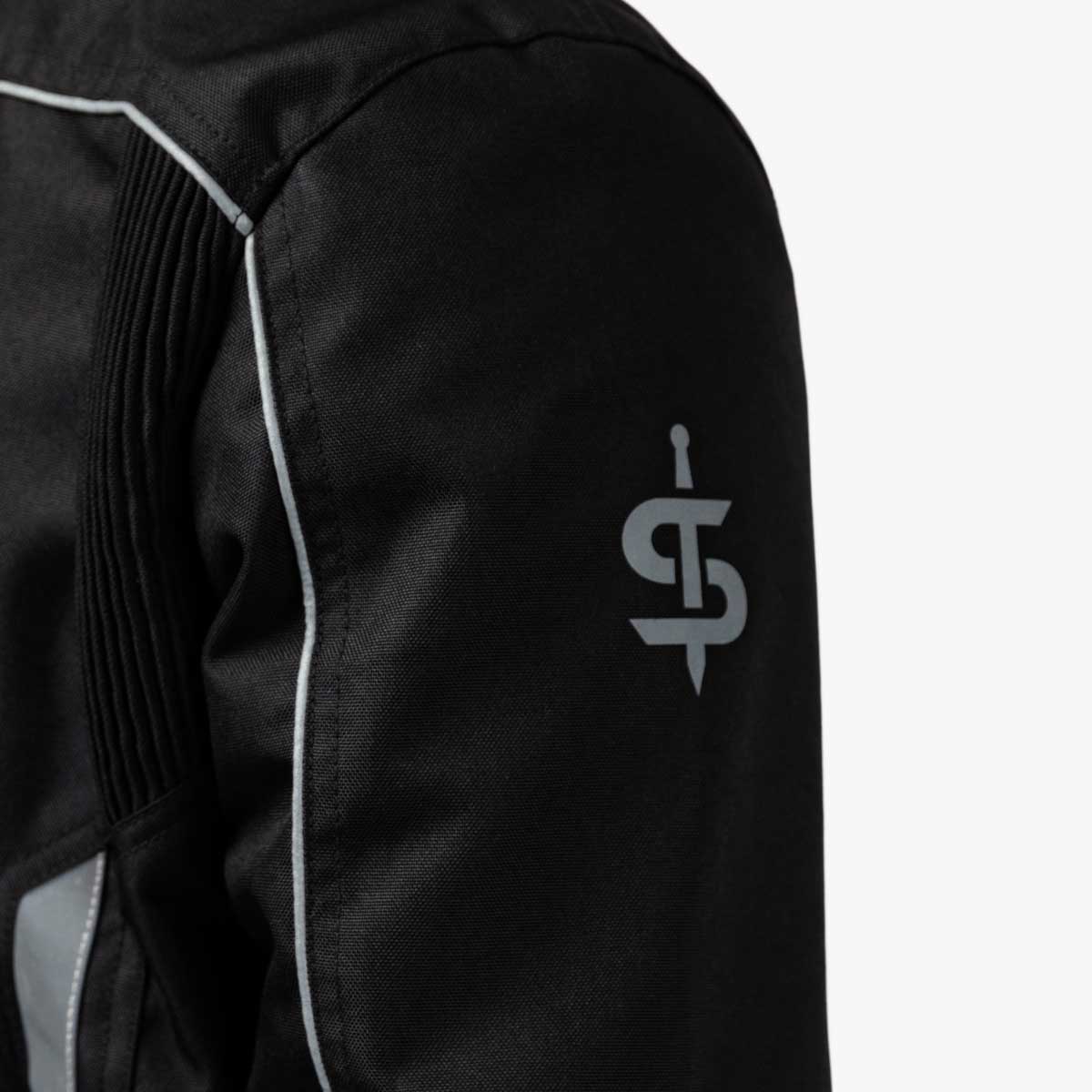 Spada Pace Rev.2 CE Waterproof Textile Jacket Black FREE UK Delivery, FREE 365 Day Returns | Moto Central