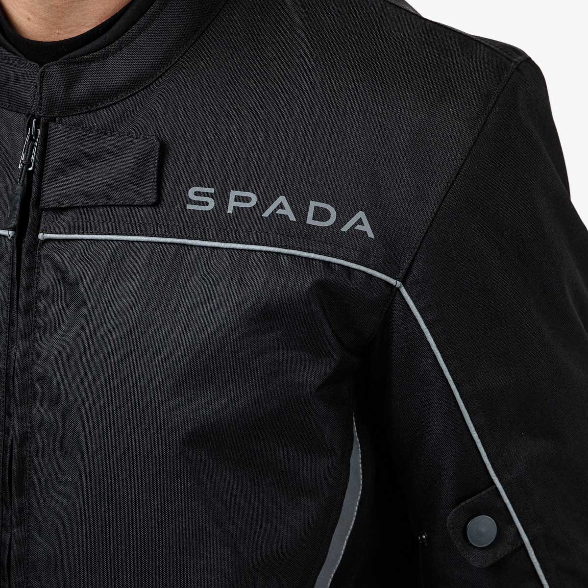 Spada Pace Rev.2 CE Waterproof Textile Jacket Black FREE UK Delivery, FREE 365 Day Returns | Moto Central
