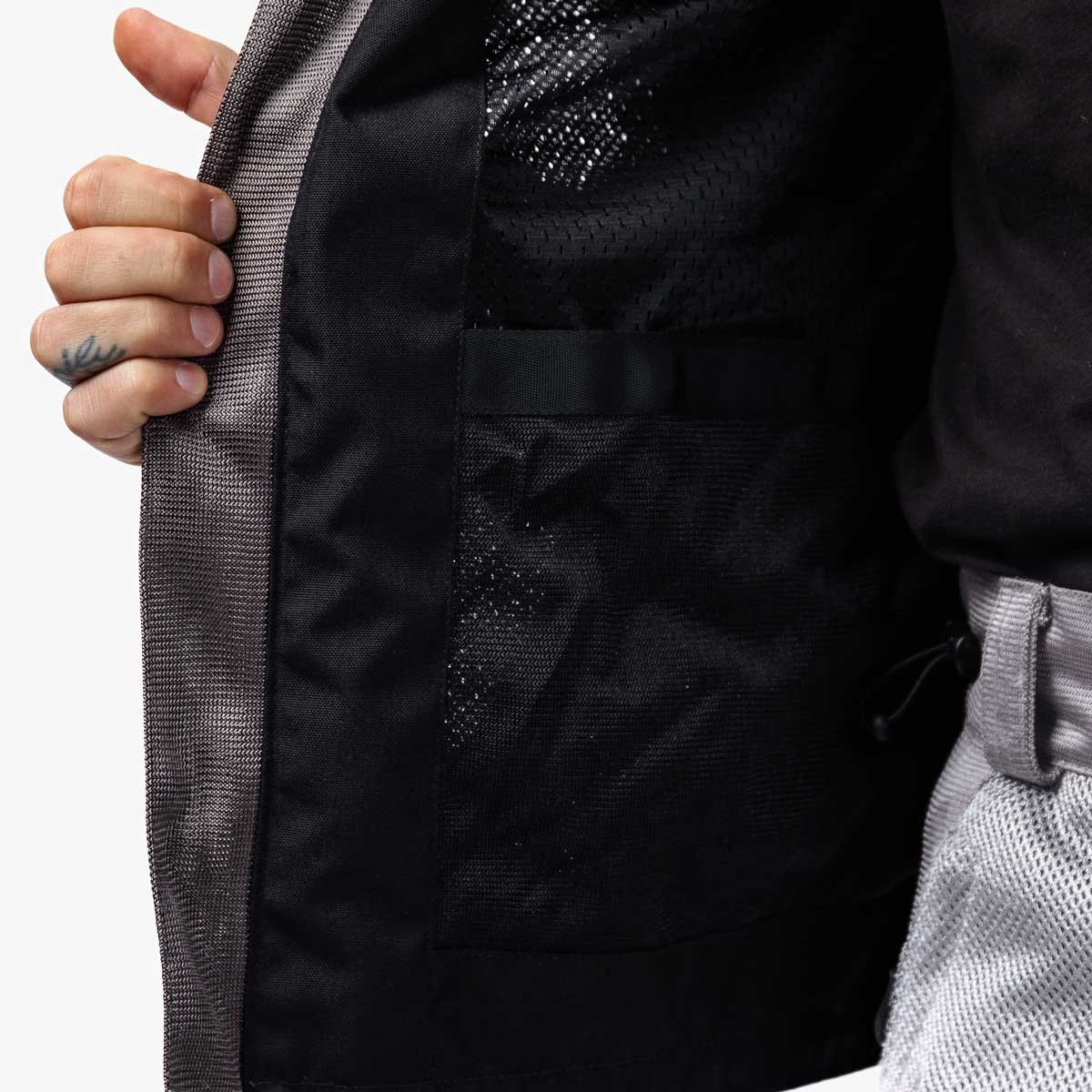 Spada Hooded Air CE Textile Jacket Ultimate Grey FREE UK Delivery, FREE 365 Day Returns | Moto Central