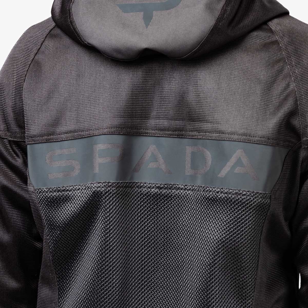 Spada Hooded Air CE Textile Jacket Ultimate Grey FREE UK Delivery, FREE 365 Day Returns | Moto Central
