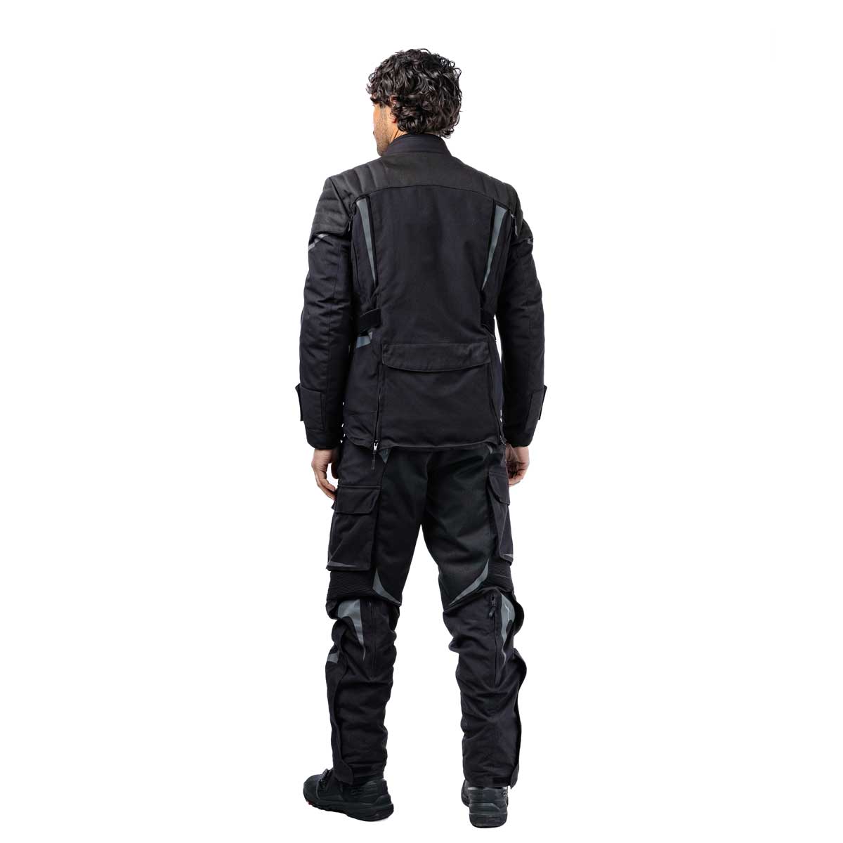 Spada Vanguard CE Waterproof Textile Jacket Stealth Black FREE UK Delivery, FREE 365 Day Returns | Moto Central