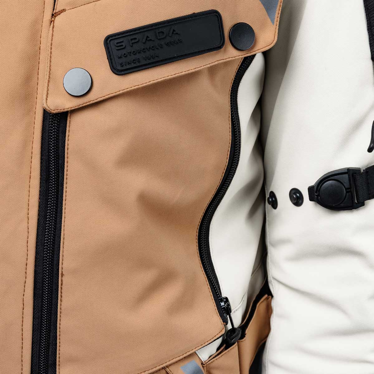 Spada Vanguard CE Waterproof Textile Jacket Desert Sand FREE UK Delivery, FREE 365 Day Returns | Moto Central
