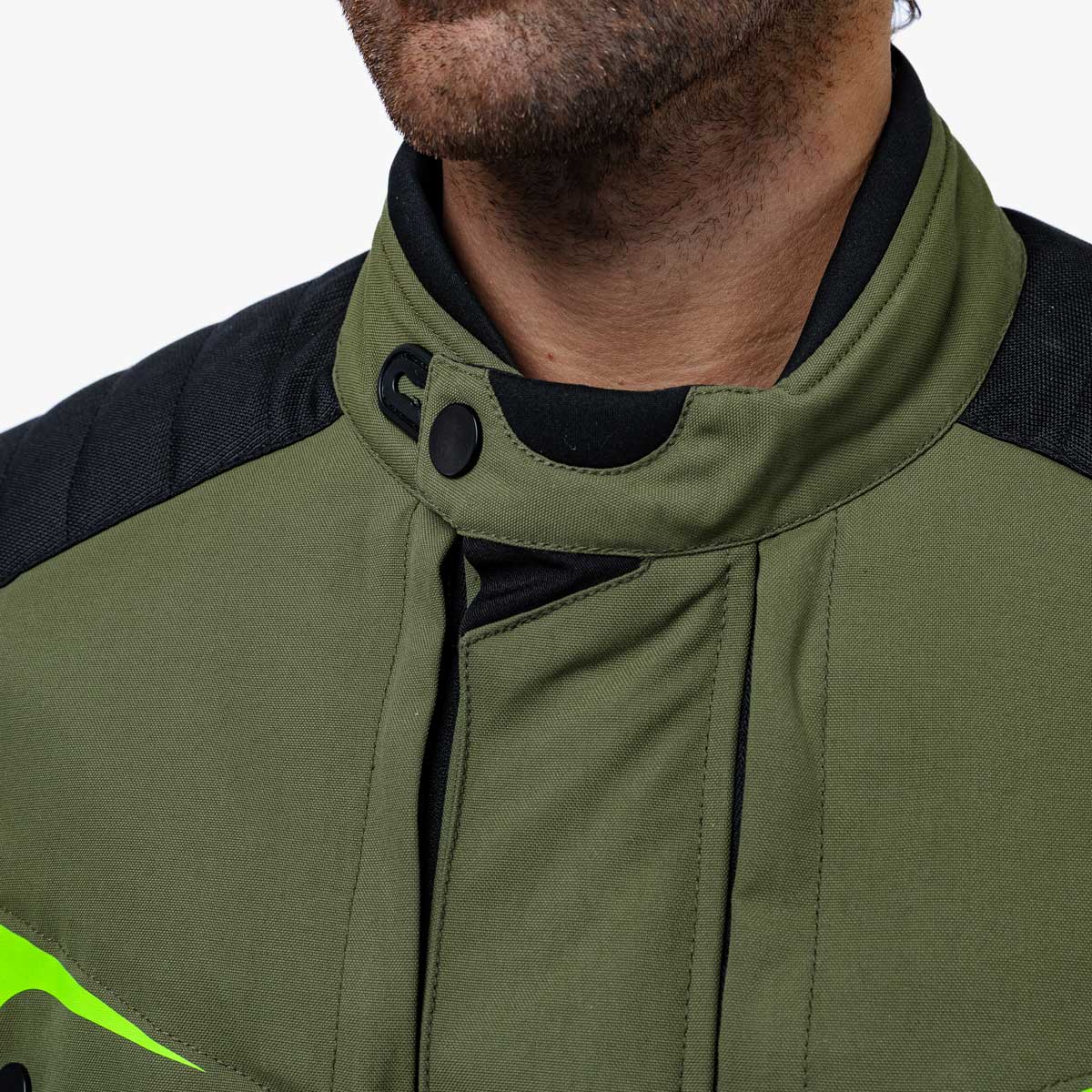 Spada Vanguard CE Waterproof Textile Jacket Forest Green FREE UK Delivery, FREE 365 Day Returns | Moto Central