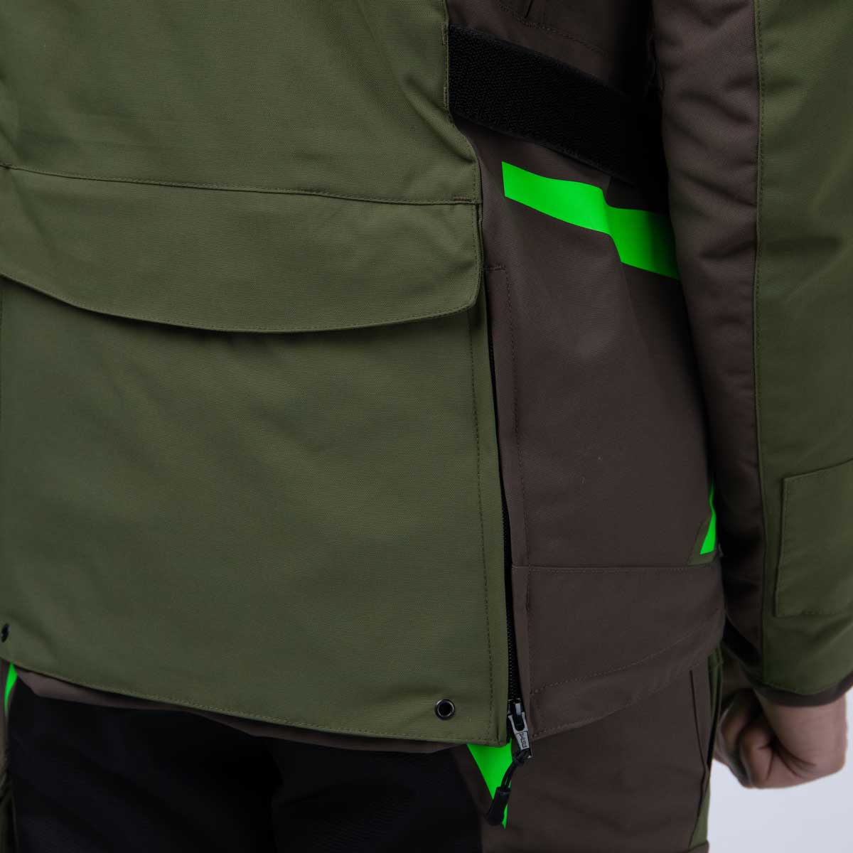 Spada Vanguard CE Waterproof Textile Jacket Forest Green FREE UK Delivery, FREE 365 Day Returns | Moto Central