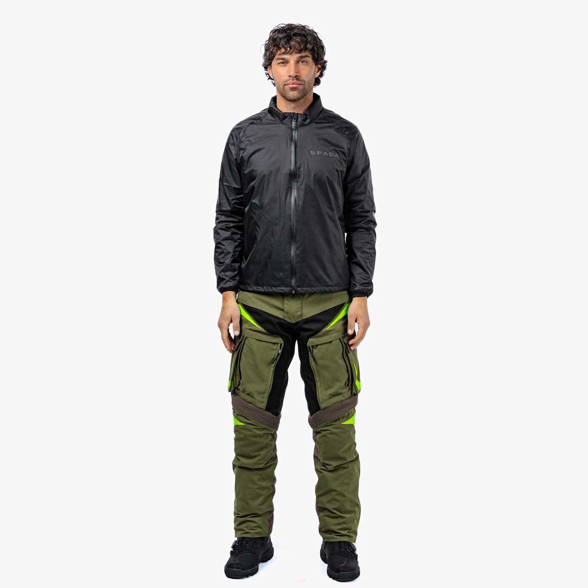 Spada Vanguard CE Waterproof Textile Jacket Forest Green FREE UK Delivery, FREE 365 Day Returns | Moto Central