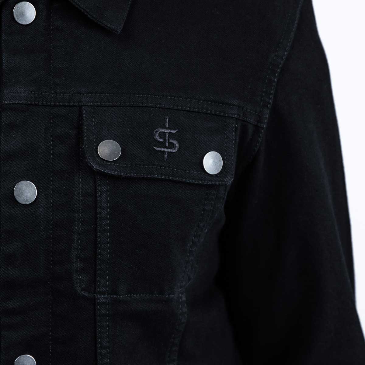 Spada Tura Trucker CE Denim Jacket Solid Black FREE UK Delivery, FREE 365 Day Returns | Moto Central