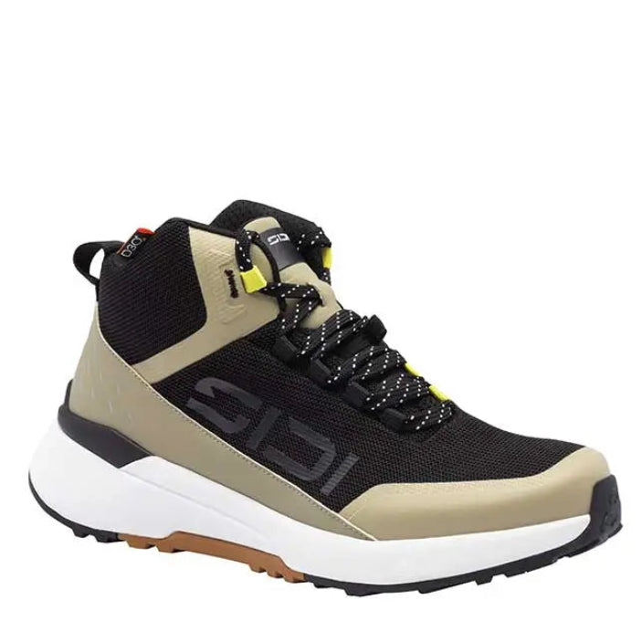 Sidi Nucleus Air CE Short Boots Black / Dark Sand FREE UK Delivery, FREE 365 Day Returns | Moto Central