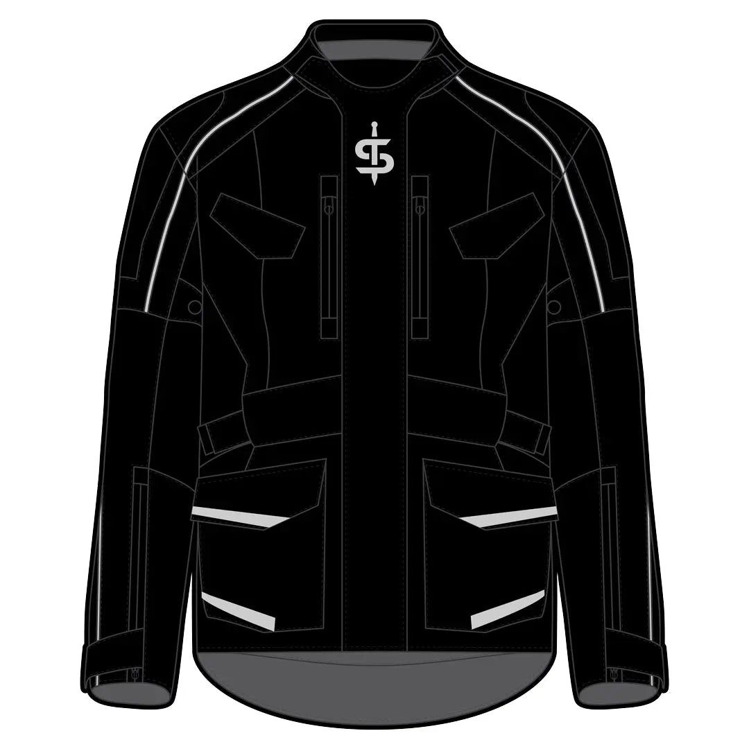 Spada City Nav 2.0 CE Waterproof Ladies Textile Jacket Black FREE UK Delivery, FREE 365 Day Returns | Moto Central