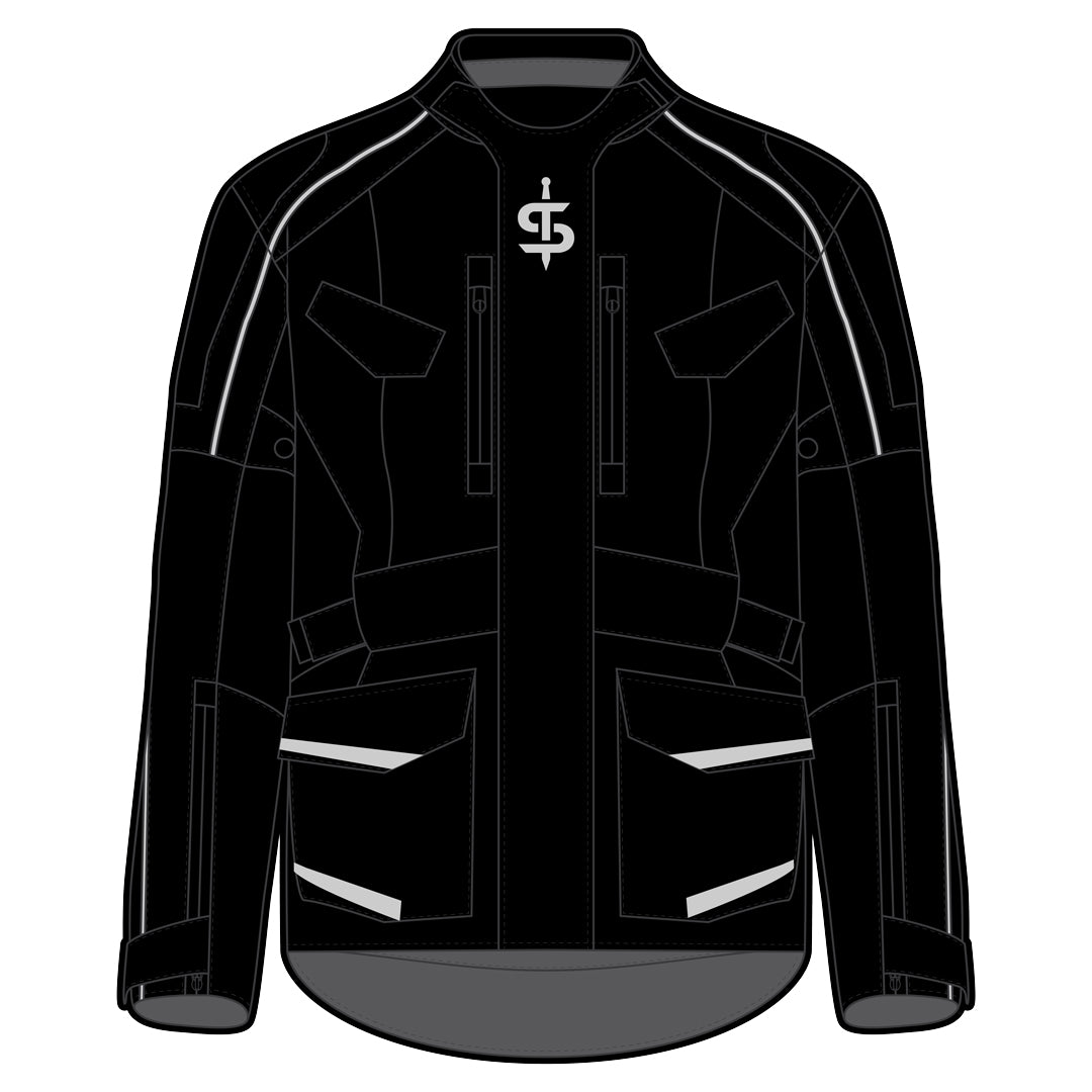 Spada City Nav 2.0 CE Waterproof Ladies Textile Jacket Black FREE UK Delivery, FREE 365 Day Returns | Moto Central