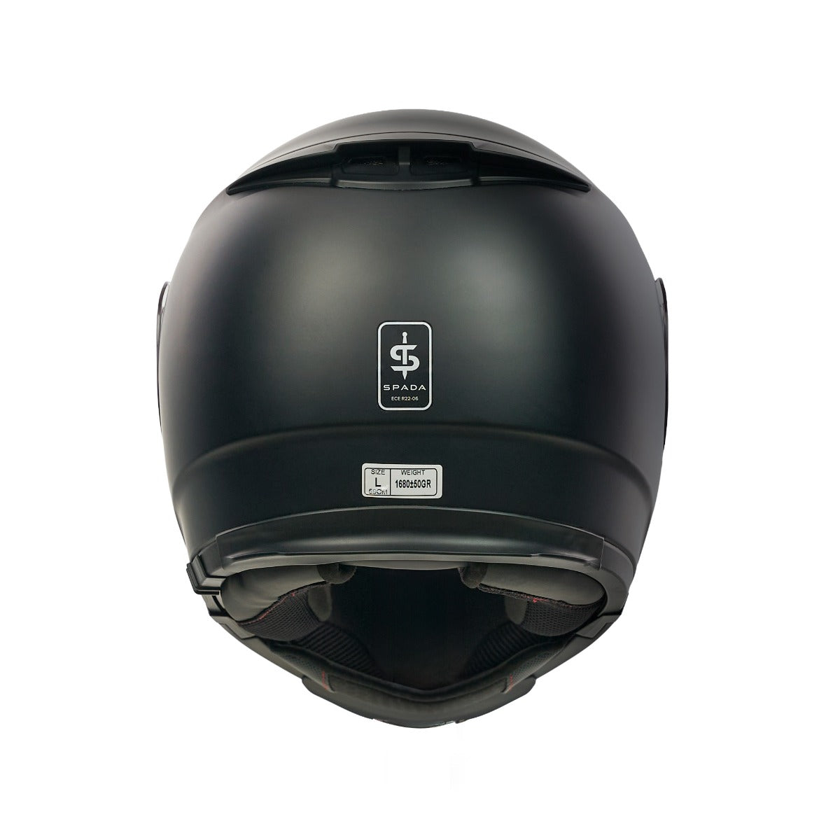 Spada Bastion Matt Black FREE UK Delivery, FREE 365 Day Returns | Moto Central