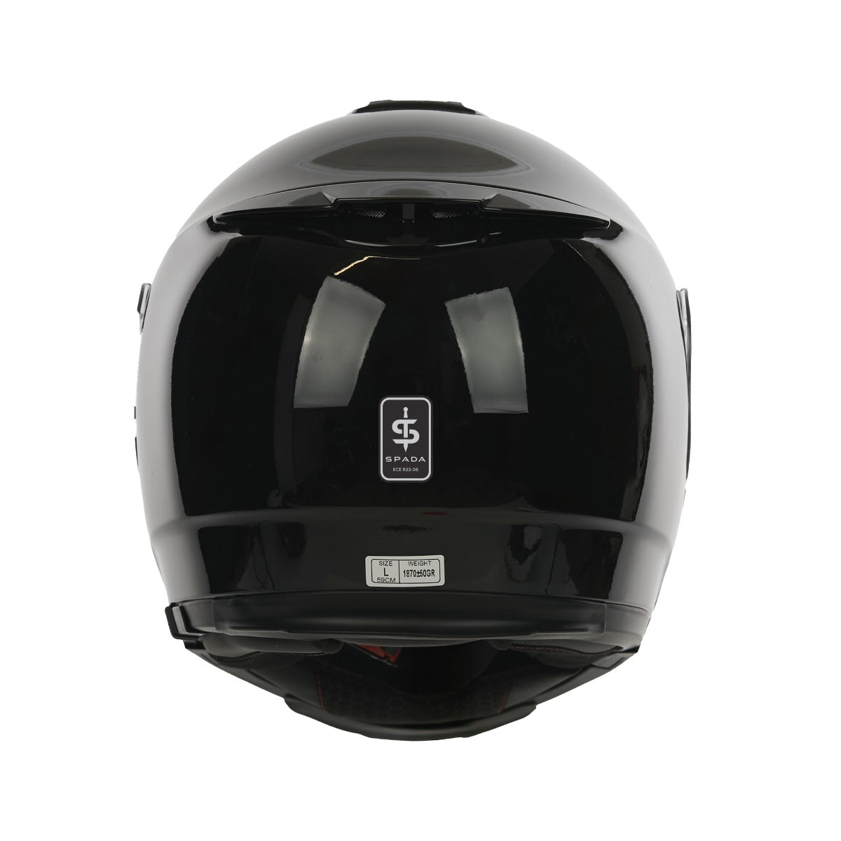 Spada Bastion Black FREE UK Delivery, FREE 365 Day Returns | Moto Central