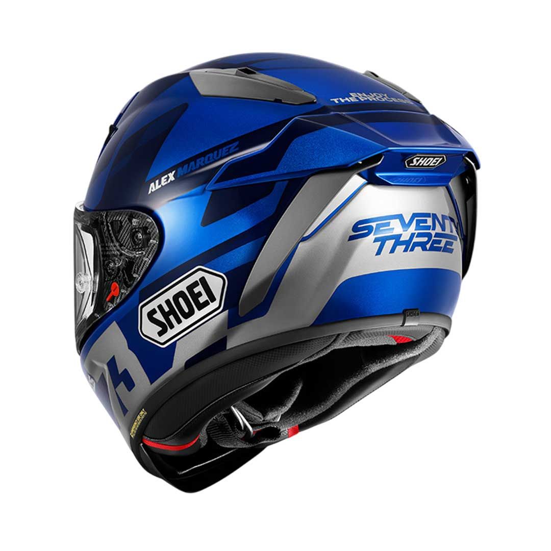 Shoei X-SPR Pro AM73 Alex Marquez TC2 Blue