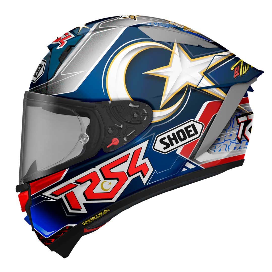 Shoei X-SPR Pro Toprak TC2 Blue