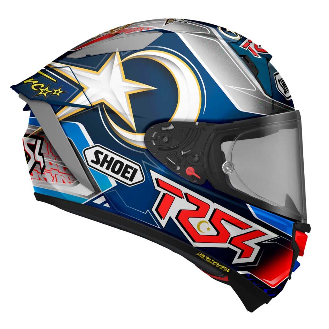 Shoei X-SPR Pro Toprak TC2 Blue