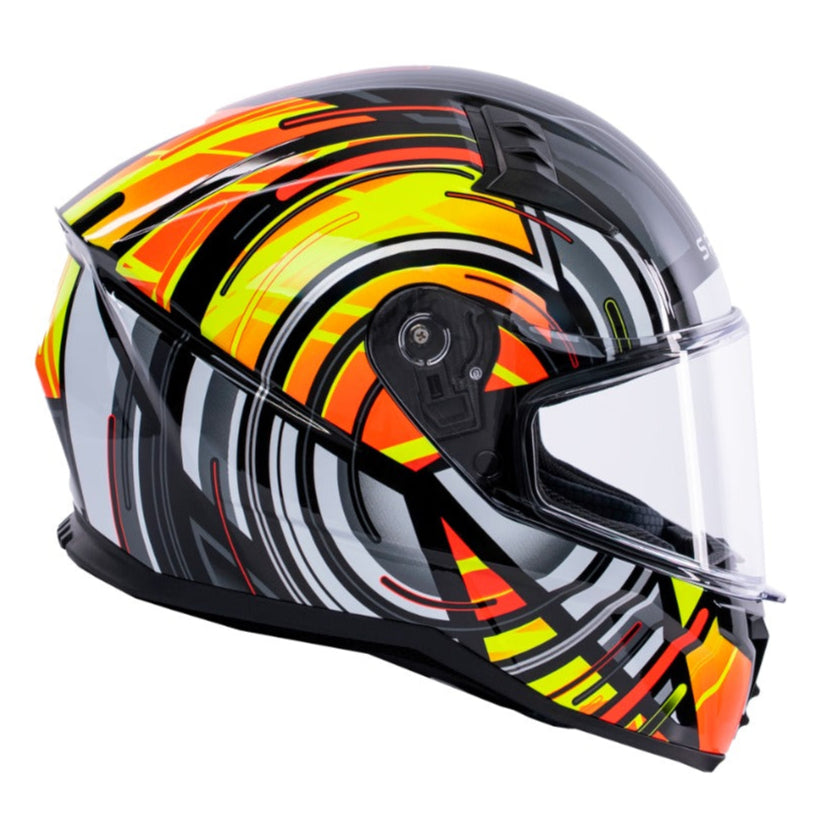 Spada Raiden 3 Cyclone Yellow FREE UK Delivery, FREE 365 Day Returns | Moto Central