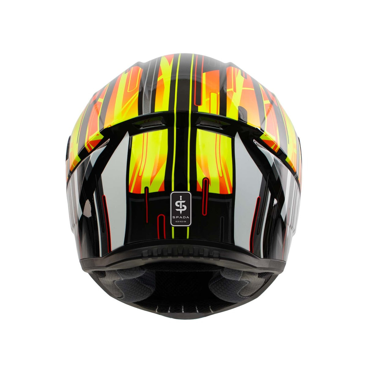 Spada Raiden 3 Cyclone Yellow FREE UK Delivery, FREE 365 Day Returns | Moto Central