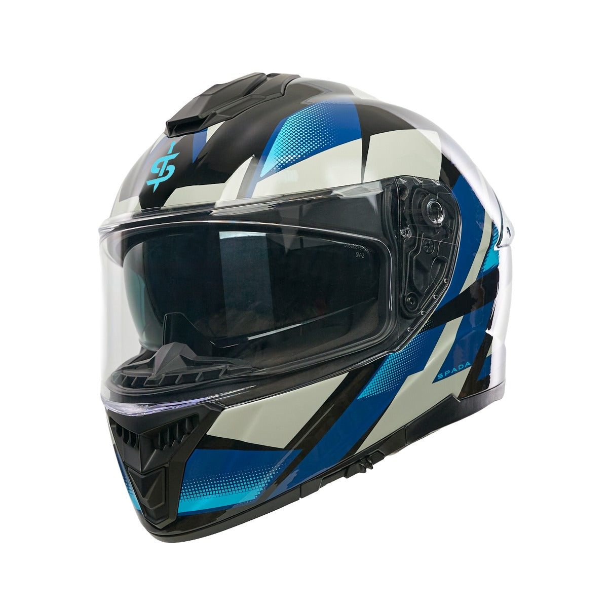 Spada Blade Sabre Blue / Black / Grey FREE UK Delivery, FREE 365 Day Returns | Moto Central