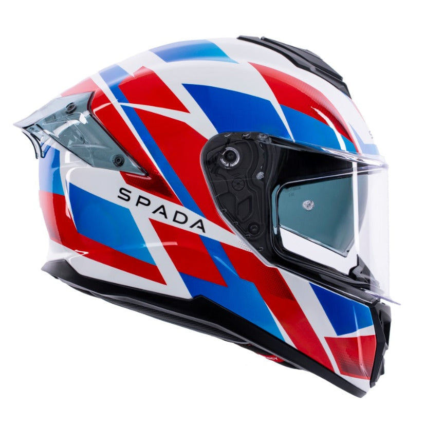Spada Blade Sabre White / Blue / Red FREE UK Delivery, FREE 365 Day Returns | Moto Central