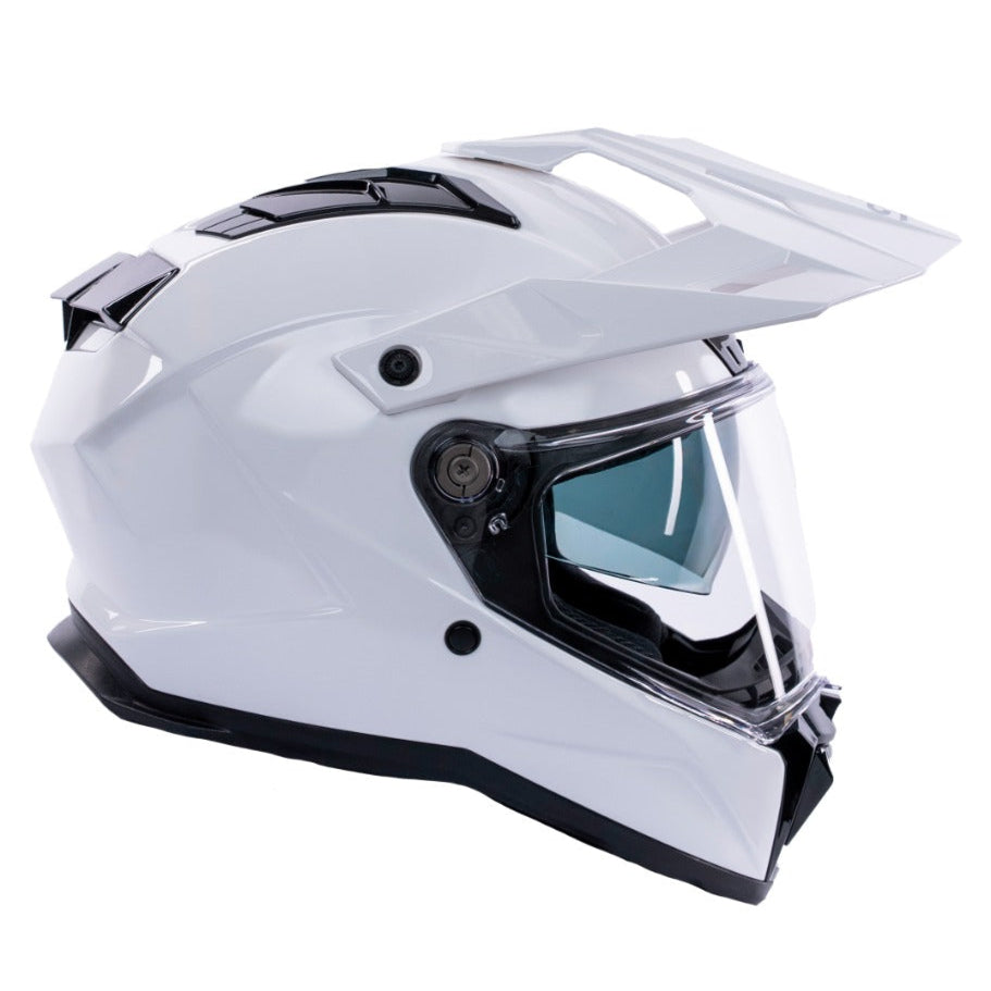 Spada Trailhawk White FREE UK Delivery, FREE 365 Day Returns | Moto Central