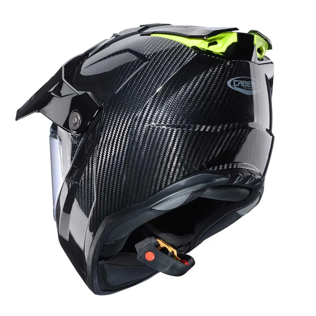 Caberg Tanami Carbon Black FREE UK Delivery, FREE 365 Day Returns | Moto Central