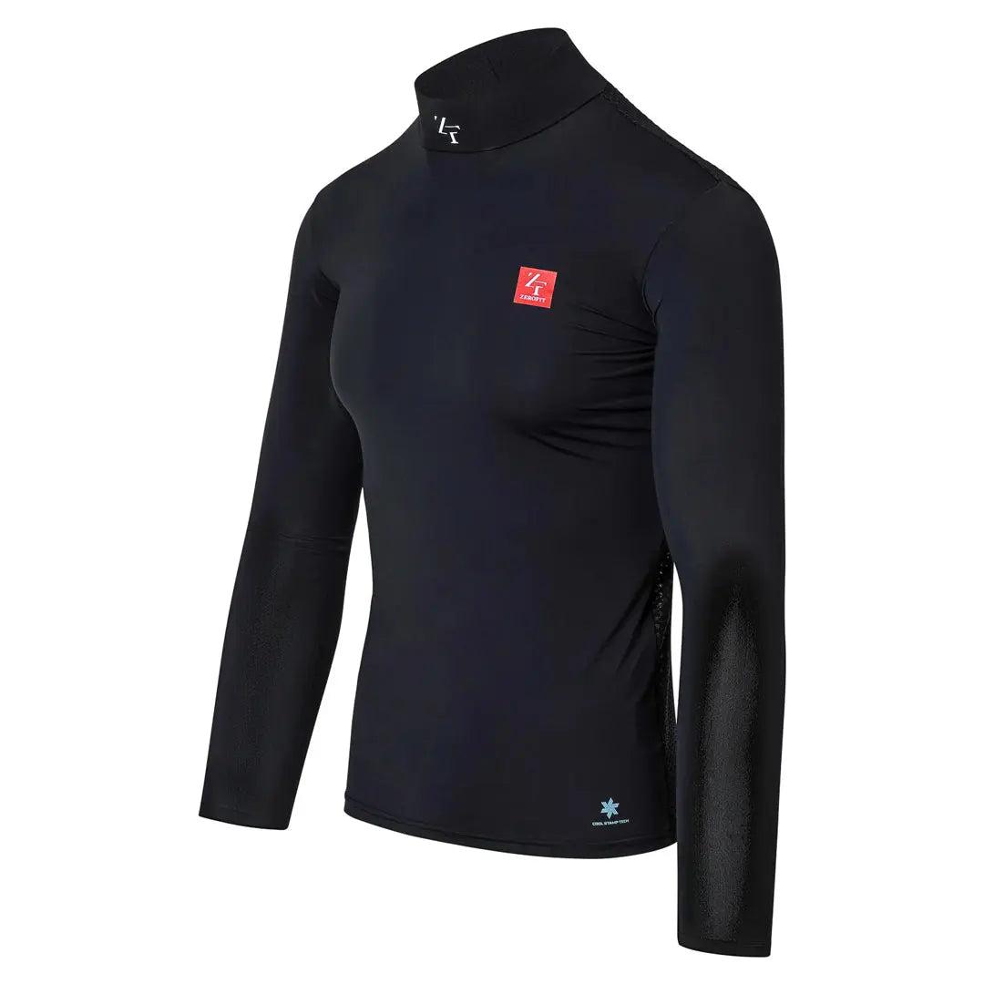 ZeroFit IceSkin Baselayer Long Sleeves T-Shirt Black FREE UK Delivery, FREE 365 Day Returns | Moto Central