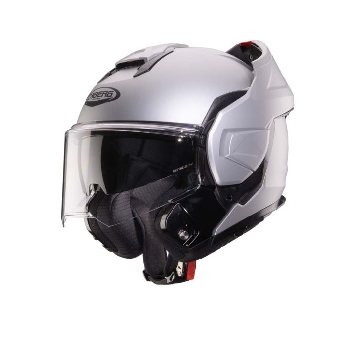 Caberg Trip Matt Silver FREE UK Delivery, FREE 365 Day Returns | Moto Central
