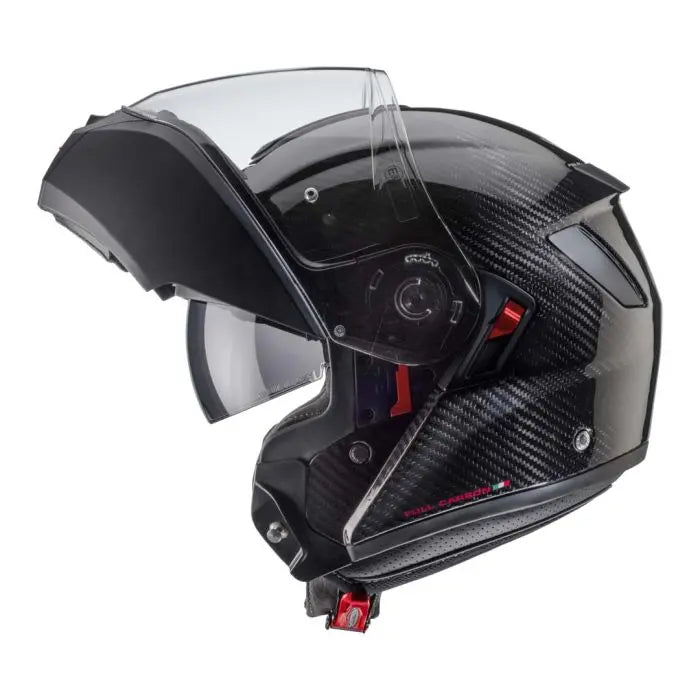 Caberg Levo X Carbon Black FREE UK Delivery, FREE 365 Day Returns | Moto Central