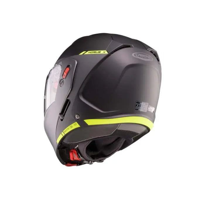 Caberg Horus X Ray Black / Grey / Fluo Yellow FREE UK Delivery, FREE 365 Day Returns | Moto Central